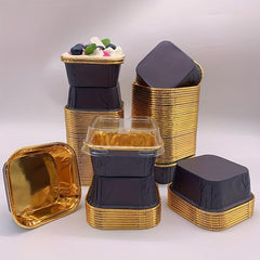 50pcs Disposable Paper Muffin Cups Cake Containers Baking Tools Kitchen Gadgets