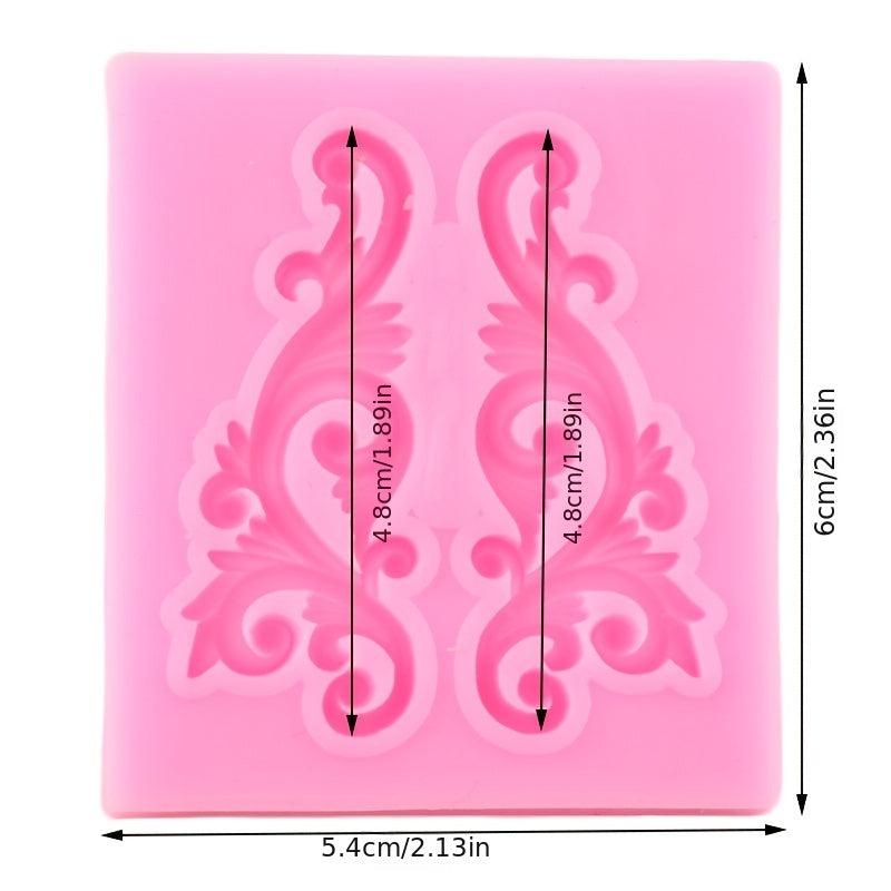 Embossed Lace Silicone Mold for Sugar Craft and Chocolate Fondant