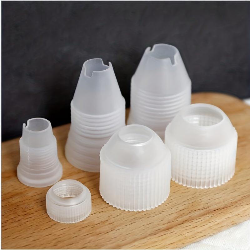 3pcs Pipping Bag Couplers Set for Perfect Pastry Baking