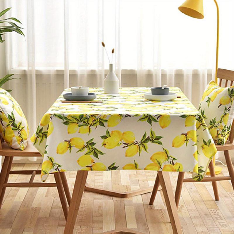Nordic Style Floral Pattern Tablecloth