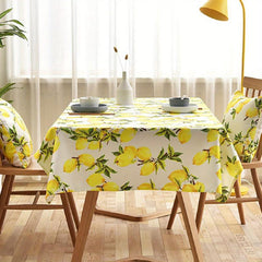 Nordic Style Floral Pattern Tablecloth