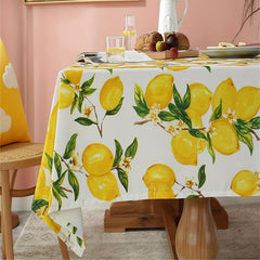 Nordic Style Floral Pattern Tablecloth