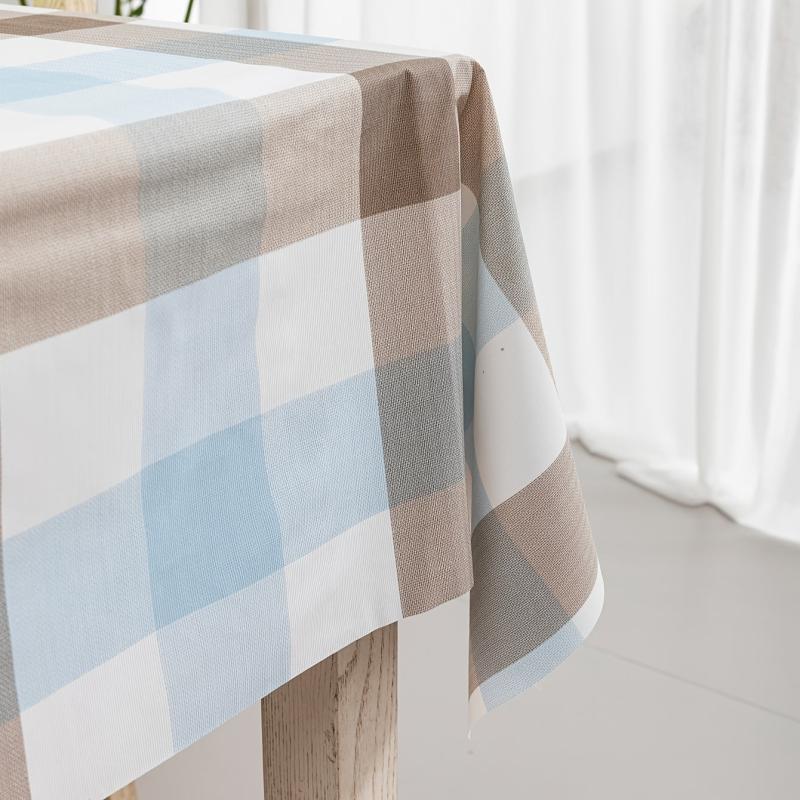 Waterproof and Washable Tablecloth PVC Printed Table Cloth for Dining Table