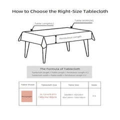 Waterproof and Washable Tablecloth PVC Printed Table Cloth for Dining Table