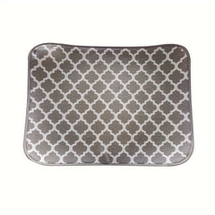 Microfiber Dish Drying Mat - Absorbent 18in X 16in