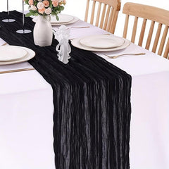 Polyester Table Runner for Bohemian Rural Dinner Decoration