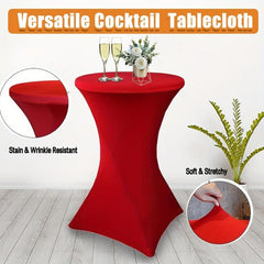 1pc Spandex Table Cover for Parties Weddings Birthdays