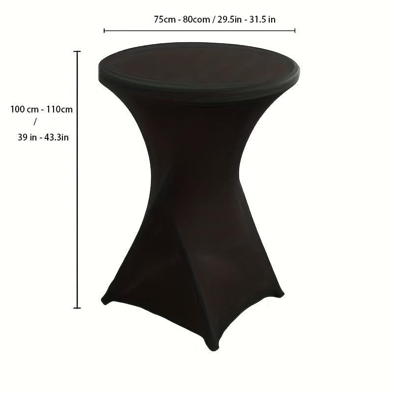 1pc Spandex Table Cover for Parties Weddings Birthdays