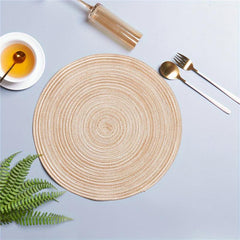 Waterproof Round Yarn Placemat Heat Insulation Pad
