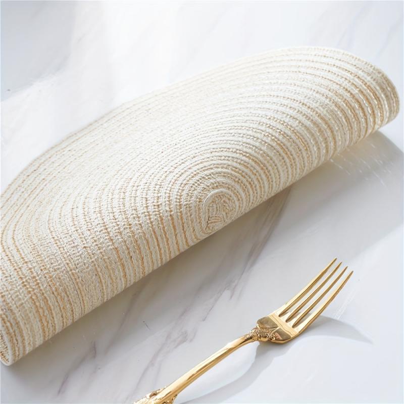 Waterproof Round Yarn Placemat Heat Insulation Pad