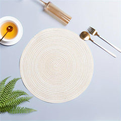 Waterproof Round Yarn Placemat Heat Insulation Pad
