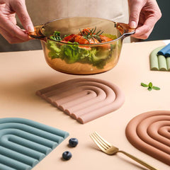Silicone Trivets for Hot Pots Heat Insulation Pad