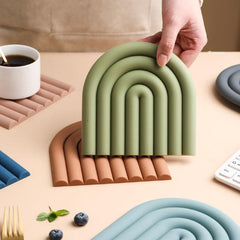 Silicone Trivets for Hot Pots Heat Insulation Pad