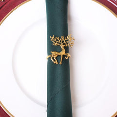 Christmas Napkin Ring Buckle Cloth Ring Holiday Accessory