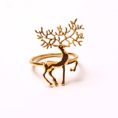 Christmas Napkin Ring Buckle Cloth Ring Holiday Accessory