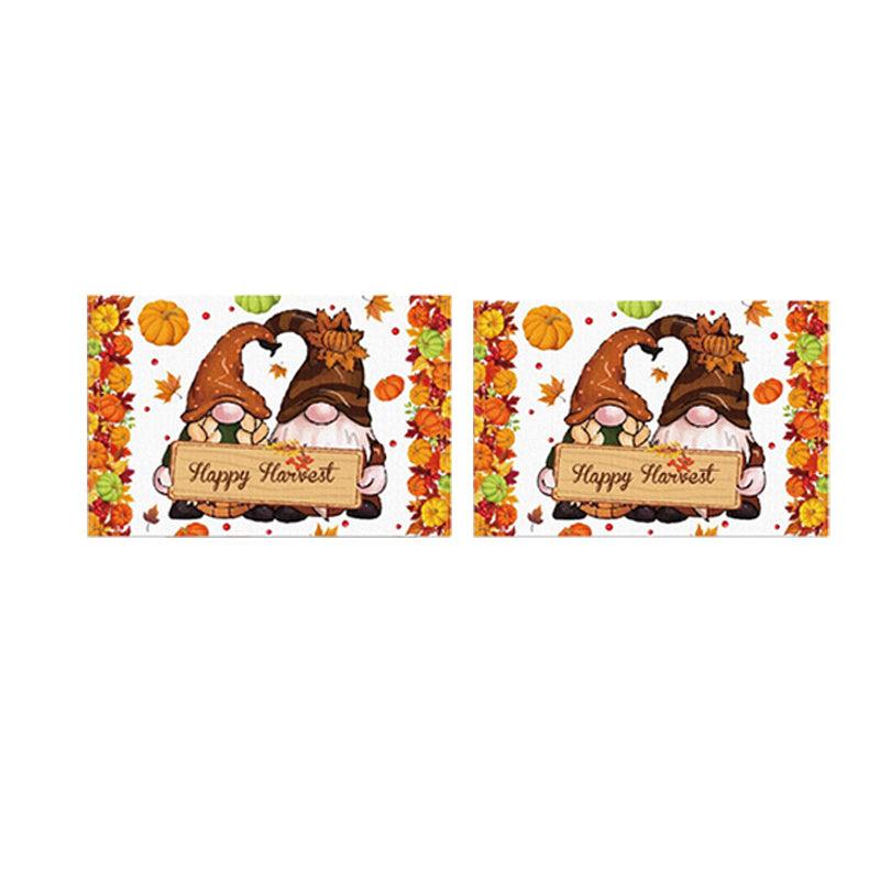 Fall Series Table Runner placemats Thanksgiving Theme Linen