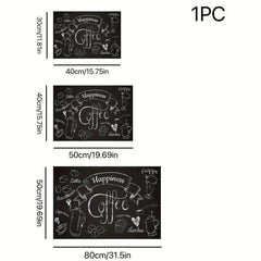 1pc Dish Drying Pad Kitchen Countertop Absorbent Pad