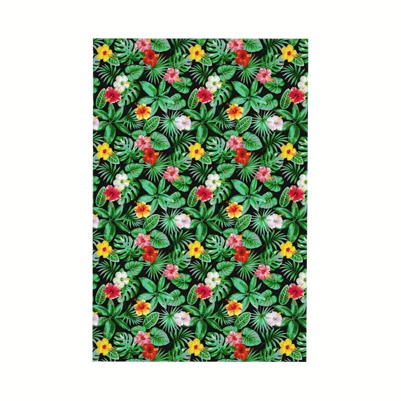 Waterproof Floral Printed Tablecloth for Party Picnic & Dinner Decor