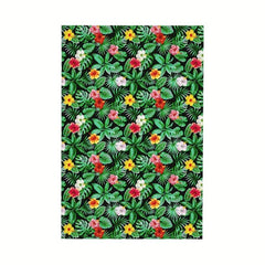 Waterproof Floral Printed Tablecloth for Party Picnic & Dinner Decor