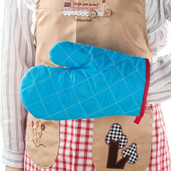 Solid Microwave Oven Gloves Thickened Special Insulation Anti Scald