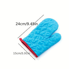Solid Microwave Oven Gloves Thickened Special Insulation Anti Scald