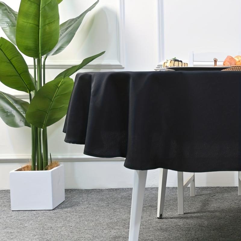Waterproof Polyester Tablecloth Rectangle Style Table Cover for Picnic
