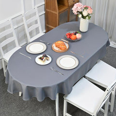 Waterproof Polyester Tablecloth Rectangle Style Table Cover for Picnic