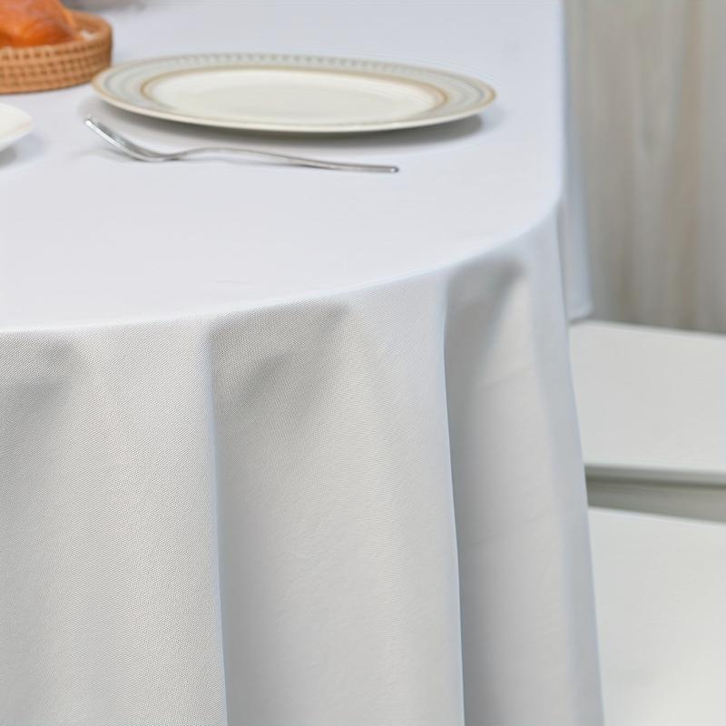 Waterproof Polyester Tablecloth Rectangle Style Table Cover for Picnic