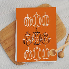 Thanksgiving Pumpkin Dish Cloth Orange Scouring Pad Kitchen Supplies