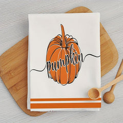 Thanksgiving Pumpkin Dish Cloth Orange Scouring Pad Kitchen Supplies