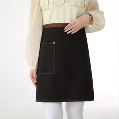 2pcs Canvas Half length Apron Custom Printing Kitchen Supplies