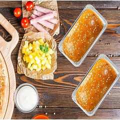 20pcs Square Aluminum Foil Lunch Box Barbecue Insulation Tinfoil Carton
