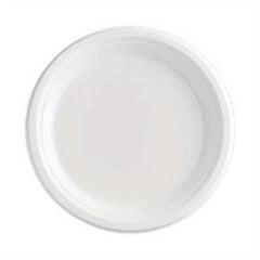 100pcs Sugarcane Bagasse Plates - Eco Friendly Biodegradable Paper Plates