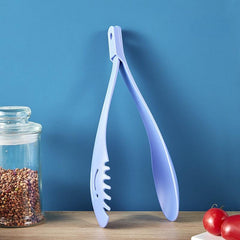 1pc Plastic Cooking Tongs Non Slip Food Tongs For Cooking Kitchen Tools