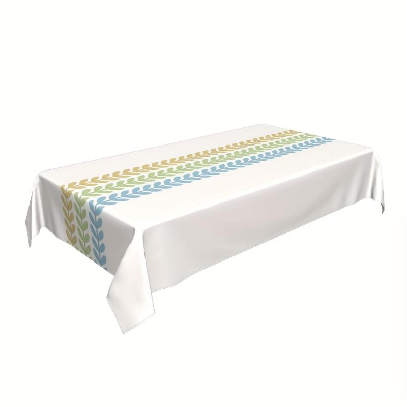 Waterproof Polyester Tablecloth Rectangle Style Table Cloth