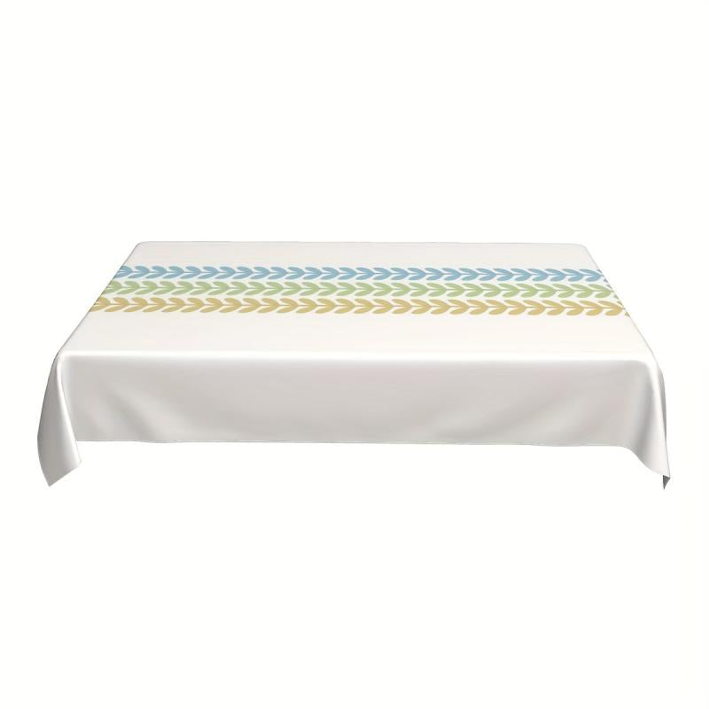 Waterproof Polyester Tablecloth Rectangle Style Table Cloth