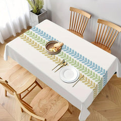 Waterproof Polyester Tablecloth Rectangle Style Table Cloth
