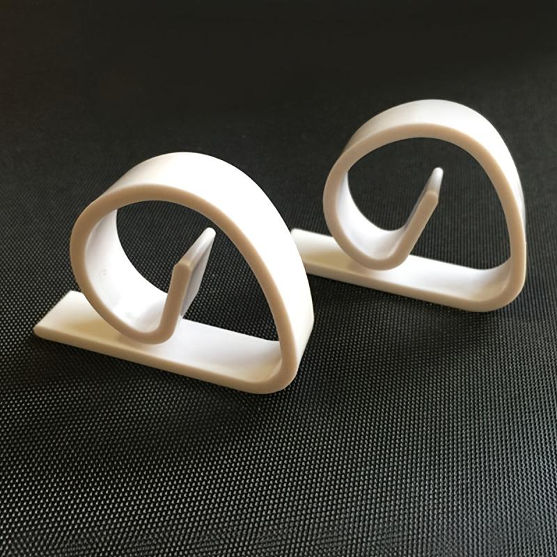 4pcs Plastic Clips High Elastic Tablecloth Clip Storage Clips