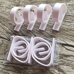 4pcs Plastic Clips High Elastic Tablecloth Clip Storage Clips