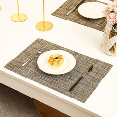 1pc Heat Resistant Placemat Non slip Washable PVC Table Mat
