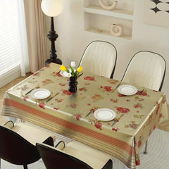 Polyester Tablecloth Waterproof Nordic Style Table Cloth Rectangle