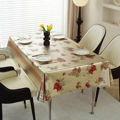 Polyester Tablecloth Waterproof Nordic Style Table Cloth Rectangle
