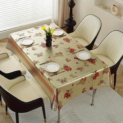 Polyester Tablecloth Waterproof Nordic Style Table Cloth Rectangle