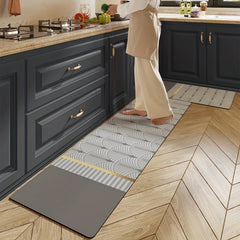 1pc Kitchen Mat Cushioned Anti Fatigue Comfort Mat Non Slip Memory Foam
