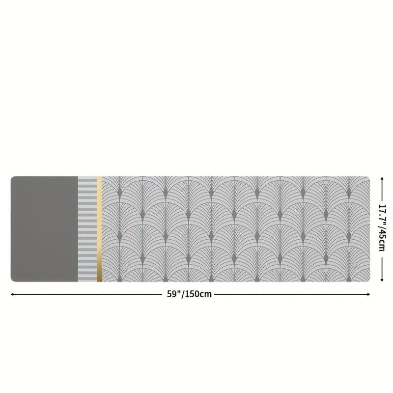 1pc Kitchen Mat Cushioned Anti Fatigue Comfort Mat Non Slip Memory Foam