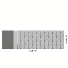1pc Kitchen Mat Cushioned Anti Fatigue Comfort Mat Non Slip Memory Foam