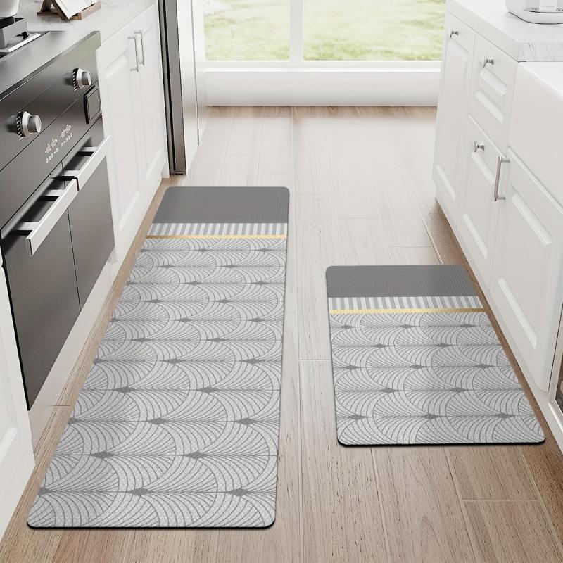 1pc Kitchen Mat Cushioned Anti Fatigue Comfort Mat Non Slip Memory Foam