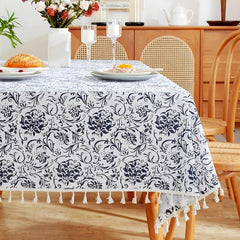 Floral Pattern Tablecloth for Picnic Camping Party Home Decoration