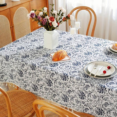 Floral Pattern Tablecloth for Picnic Camping Party Home Decoration