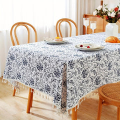 Floral Pattern Tablecloth for Picnic Camping Party Home Decoration